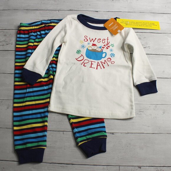 Gymboree Pajama Set Boy's Size 5 5T Matching Family Christmas - Picture 1 of 4